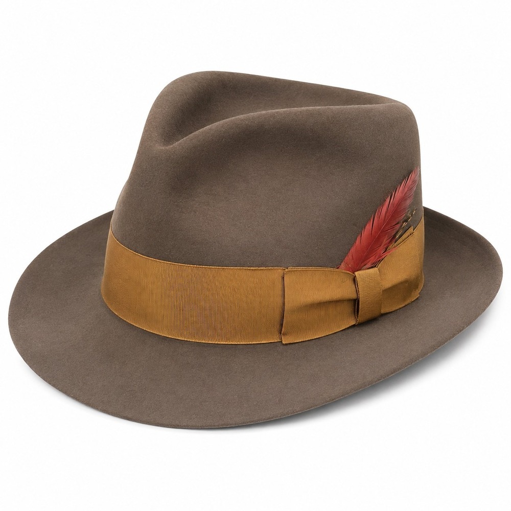 Vintage Biltmore Royal Fedora Hat 7 1/8 Meyer The Hatter New Orleans Canada